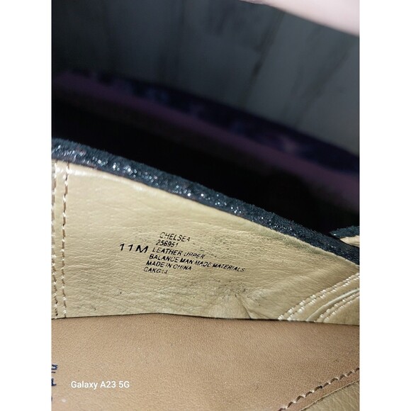 NURSE MATES CHELSEA BLACK LEATHER MERMAID BUCKLE CLOG SHOES SLIP PROOF SZ 11 - Picture 9 of 10